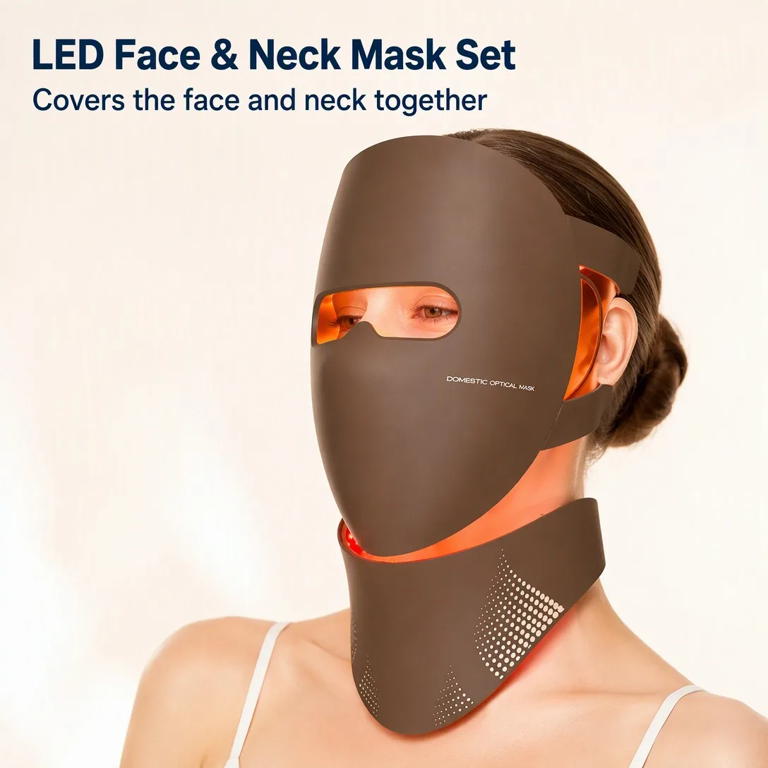 レッド ライト セラピー 顔 Neck マスク セット - main product image