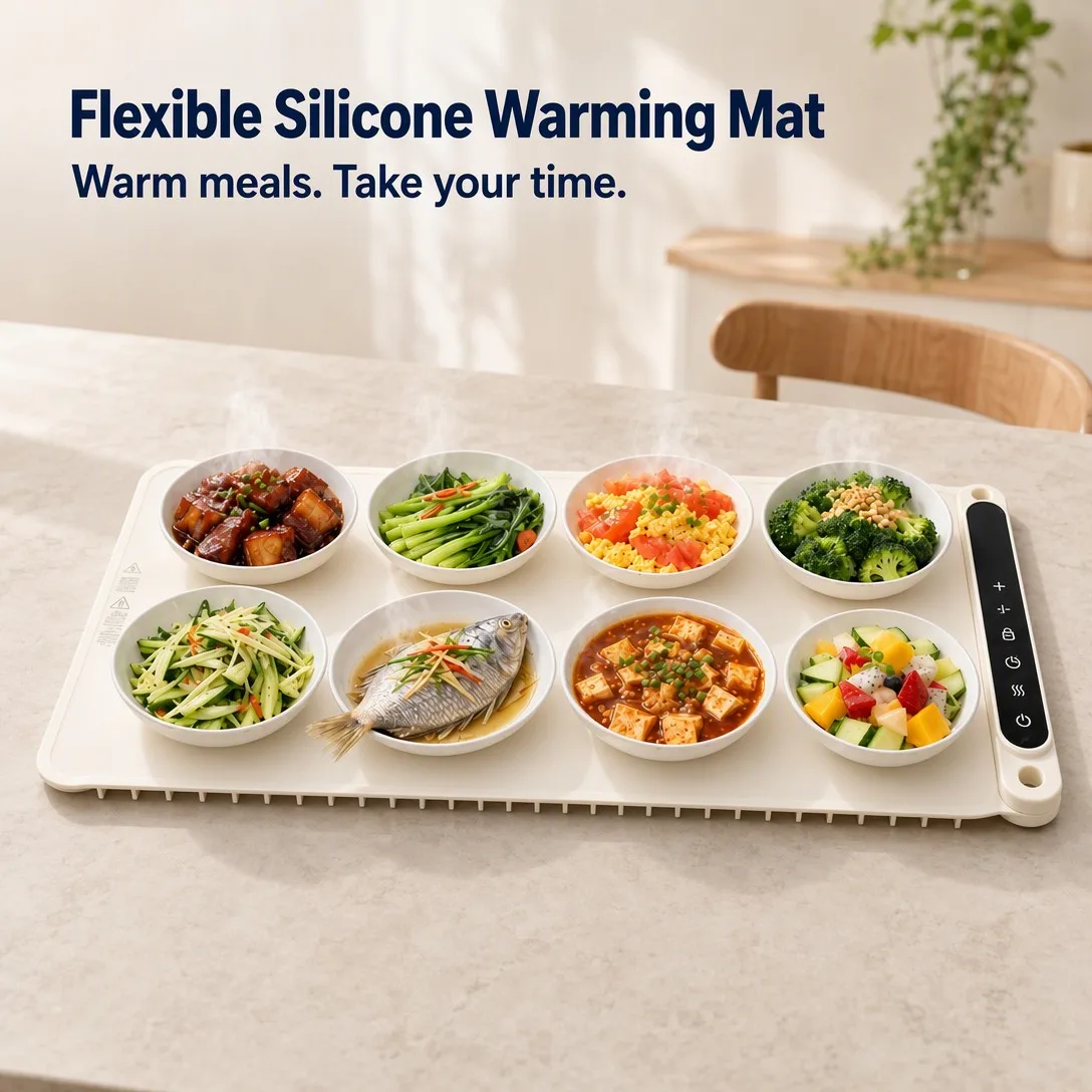 シリコーン 保温 マット- 10s Fast Heat 7 Temp Levels 8H Timer - main product image