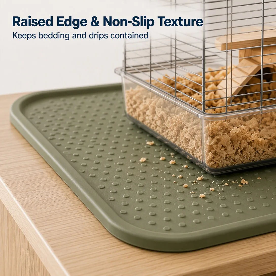 실리콘 Cage Furniture 매트- Extra Wide 방수 - detail view 1