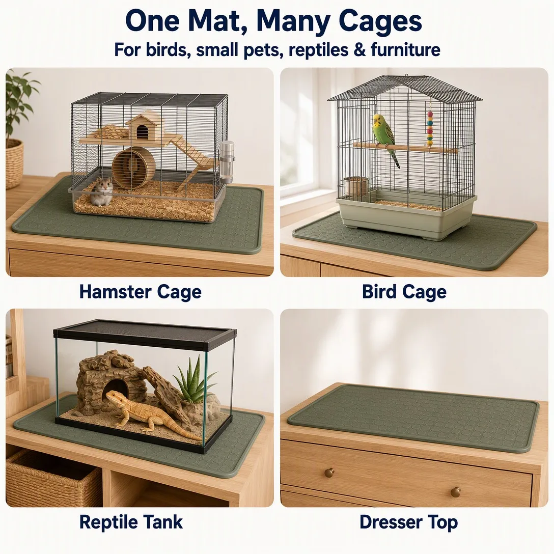 실리콘 Cage Furniture 매트- Extra Wide 방수 - detail view 3
