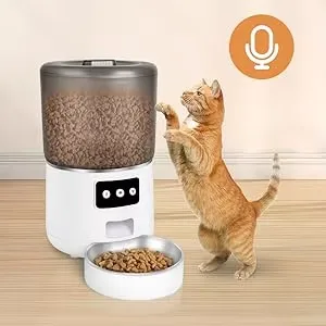 New Arrival Smart Automatic WiFi Pet Feeder Silicone Cat Food Dispenser with APP Control for Dogs - detail view 11