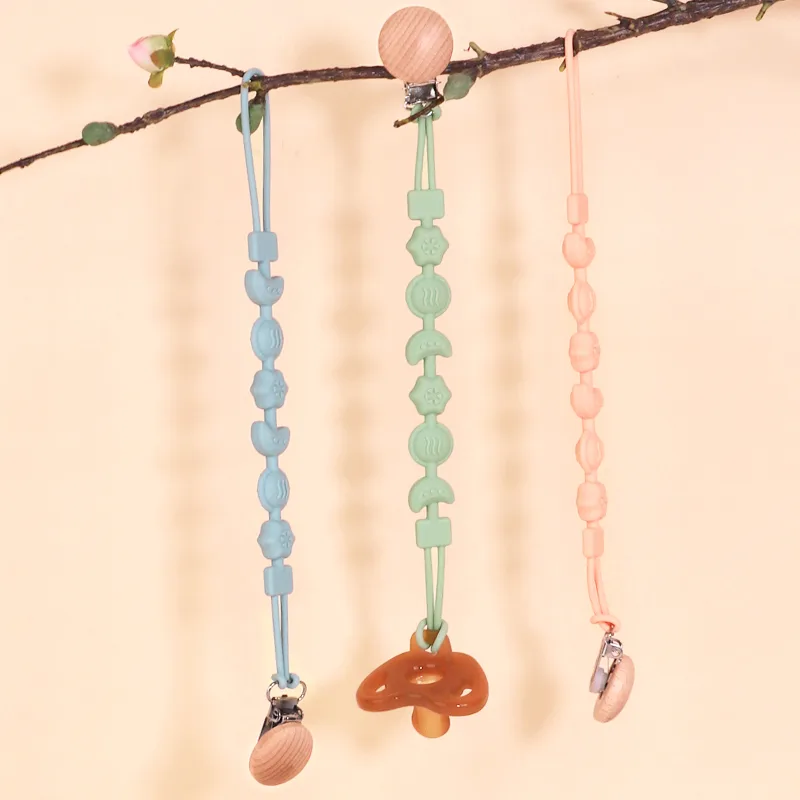 Silicone tétine pince bébés- One Piece Teething sûr - detail view 4