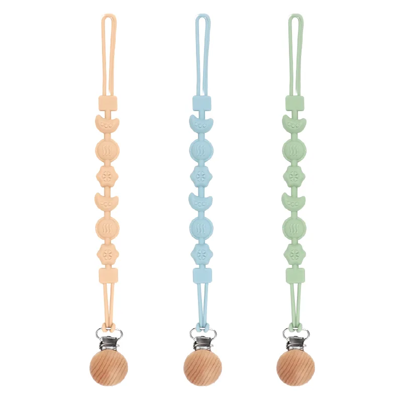 Silicone tétine pince bébés- One Piece Teething sûr - main product image