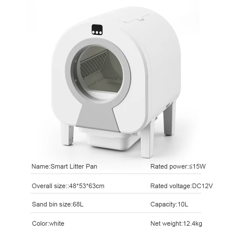 Self-Cleaning Cat Litter Box - APP Control for Multiple Cats - detail view 5
