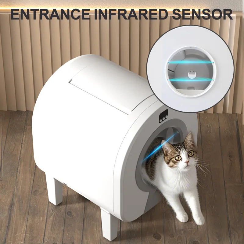 Self-Cleaning Cat Litter Box - APP Control for Multiple Cats - detail view 2