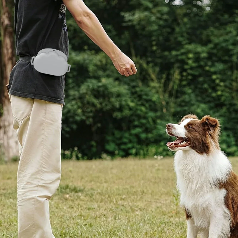 Silicona Fanny Pack perro a medida premio bolsa adiestramiento Clickerfor mascotas - detail view 1