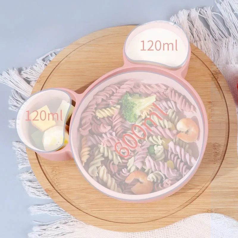 New Design Food Grade Baby Plates and Bowls Kids Dining Feeding Bowl Custom Silicone Baby Suction Bowl - detail view 1
