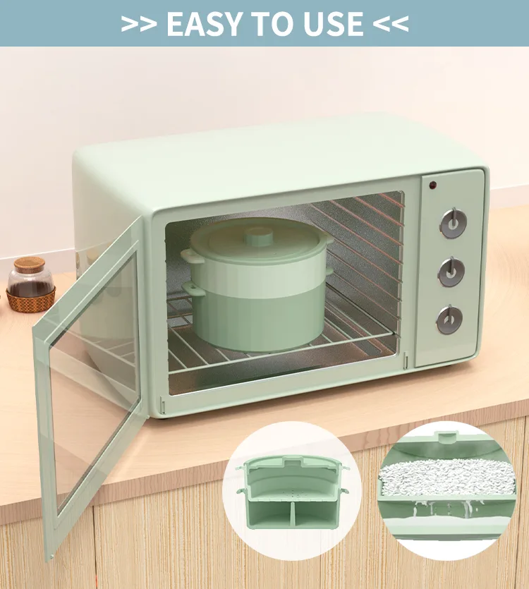 環境配慮 電子レンジ 野菜 蒸し器 Microwavable プラスチック 容器 Steaming Broccoli 魚 Other 野菜 環境配慮 - detail view 9