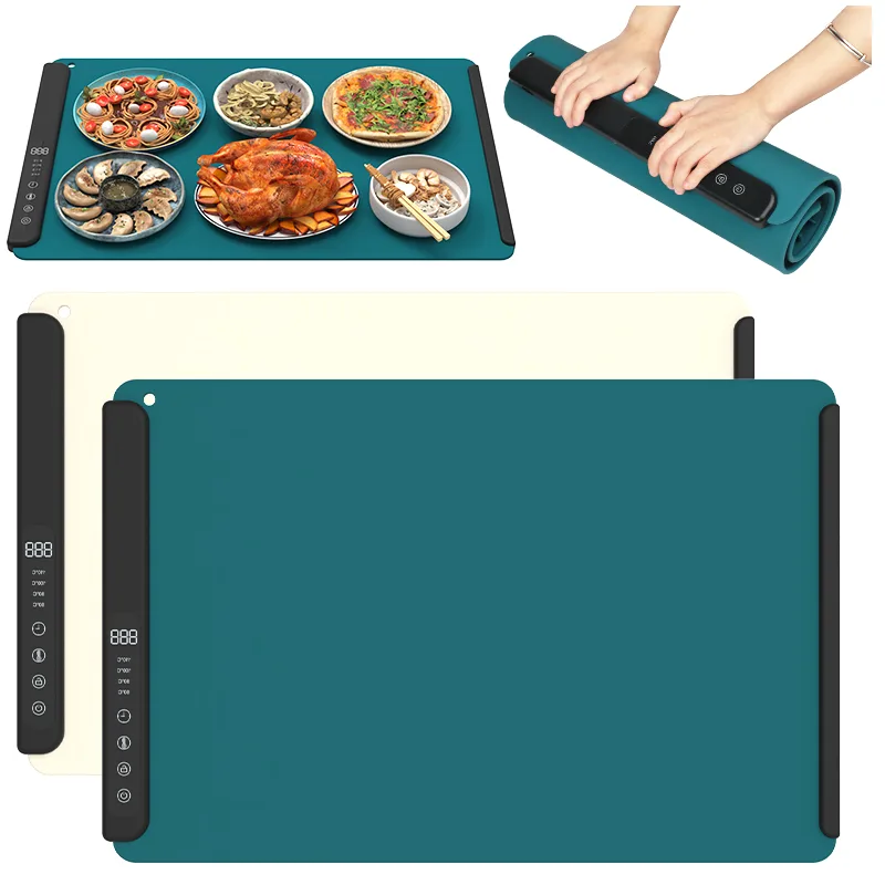 Silicone Heat Pad Flexible Folding Multifunctional Temperature Hot Board Mat for Food - custom silicone manufacturer
