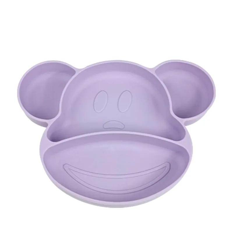 Children's Baby Feeding Bowl Stainless Steel Silicone Cover BPA Free Dishwasher Safe Eco-Friendly Reusable Portable Box - Silicone baby bowl Customize - detail view 2