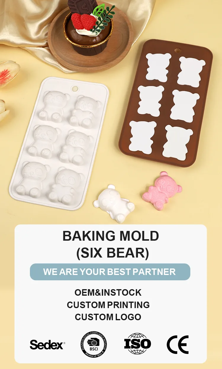Top Ranking Mini Fluted Silicone Cake Pan Non-stick Cake Mold Silicone Baking Mold - detail view 6