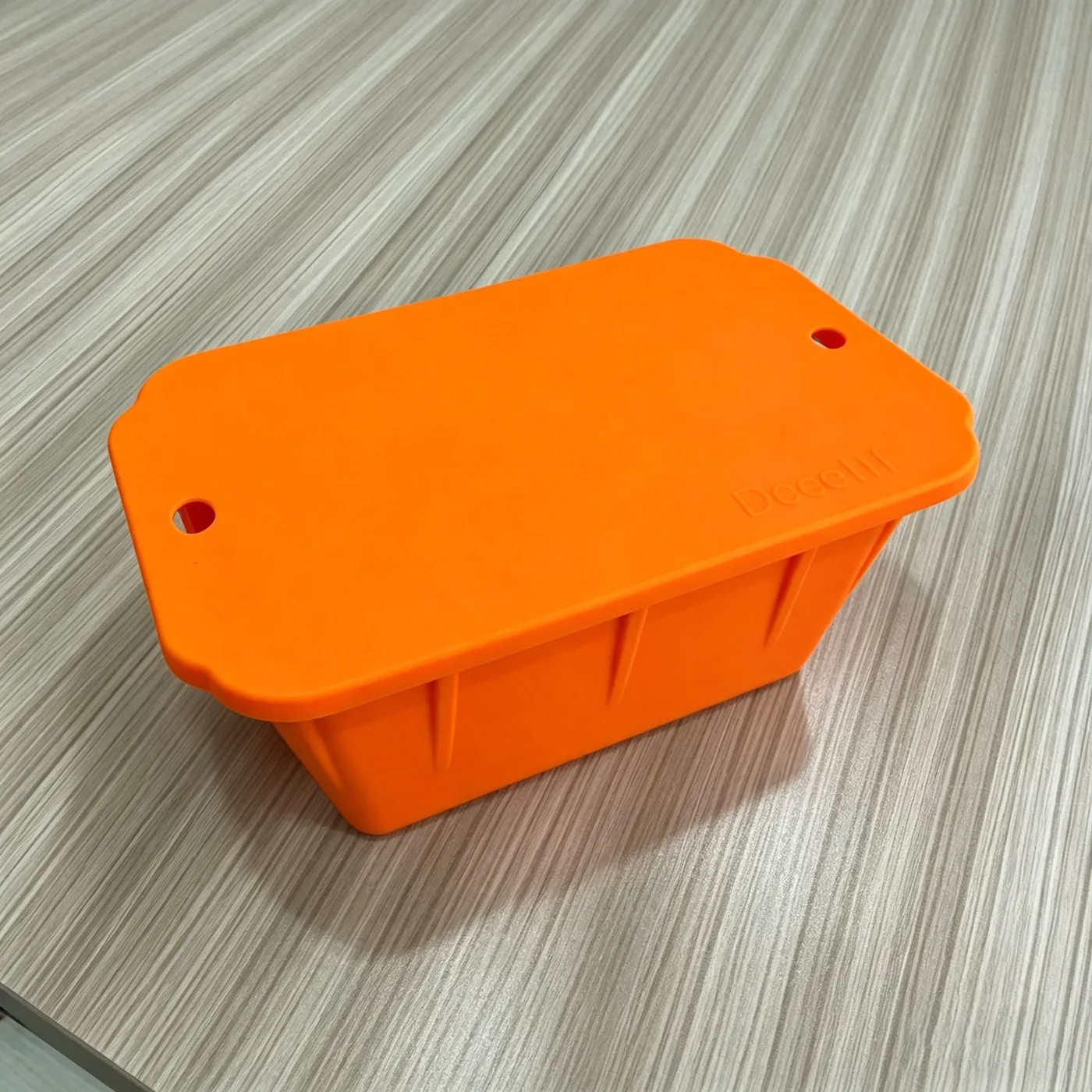 カスタム OEM 大判 シリコーン 製氷 トレー 環境配慮 スクエア 氷 型 メーカー Sustainable 氷 Molds - detail view 3