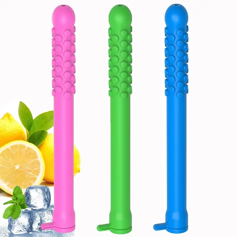 Chewable Essential Oil Breath Stick Chewable Breather Quit Portable Stop Smoking Aid with Peppermint for Aromatherapy - custom silicone manufacturer