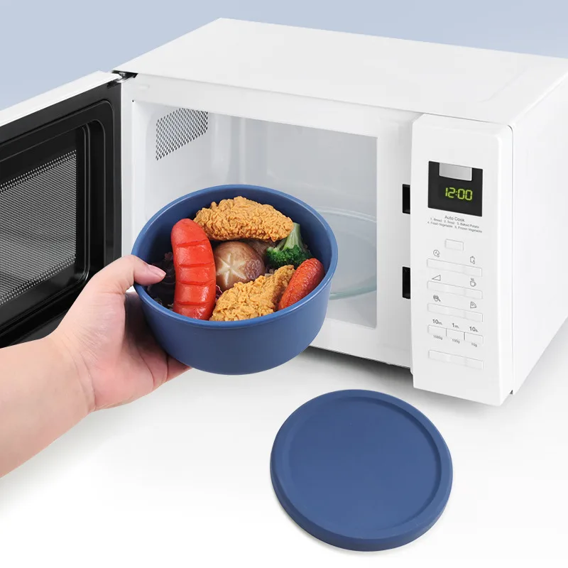 BPA-Free Leak-Proof Salad Silicone Lunch Box Adult & Kids Food Storage Container with Preservation Advantage - custom silicone manufacturer