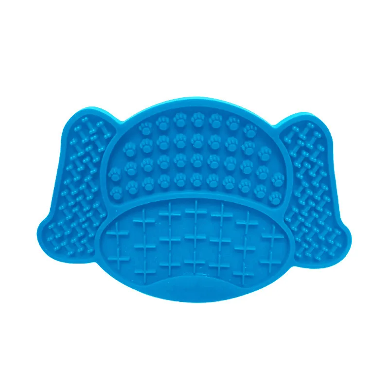 Moderne silicone animaux bol automatique Feature uni motif à ventouse base lent tapis de - detail view 5