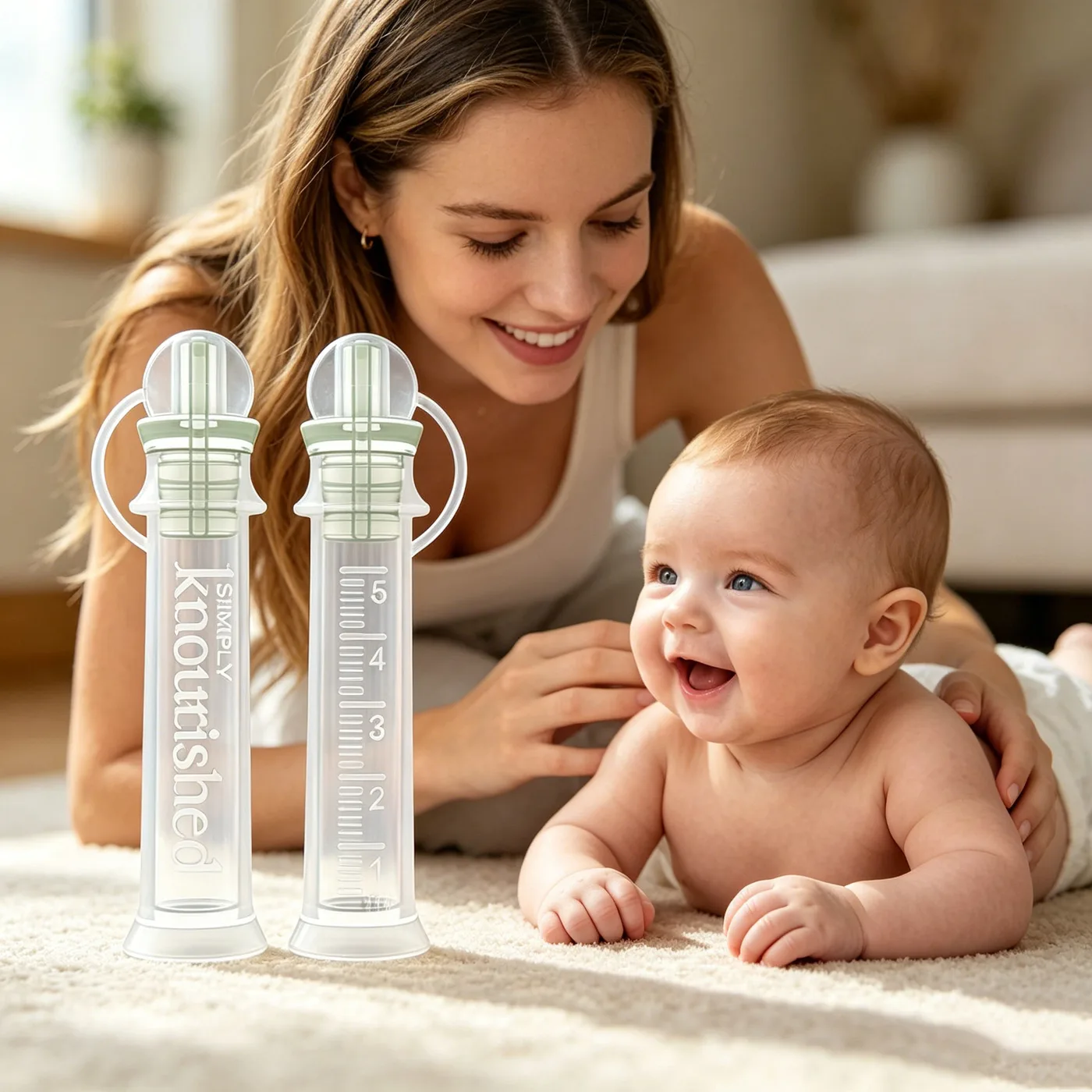 Silicone Colostrum Collector Wearable Milk Leak Catcher Breast Milk Storage Tube Colostrum Feeding - custom silicone manufacturer