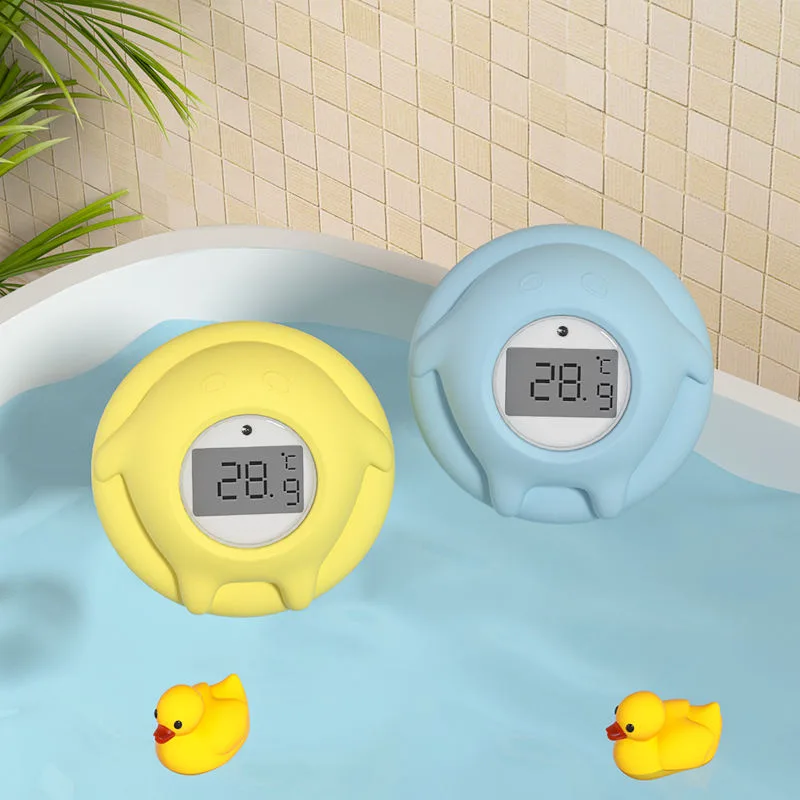 Digital Floating Silicone Newborn Baby Water Thermometer Temperature Measuring Device for Home Bathing - detail view 1