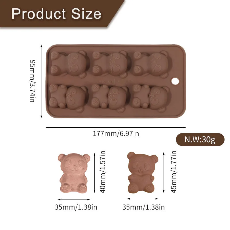 Top Ranking Mini Fluted Silicone Cake Pan Non-stick Cake Mold Silicone Baking Mold - detail view 5