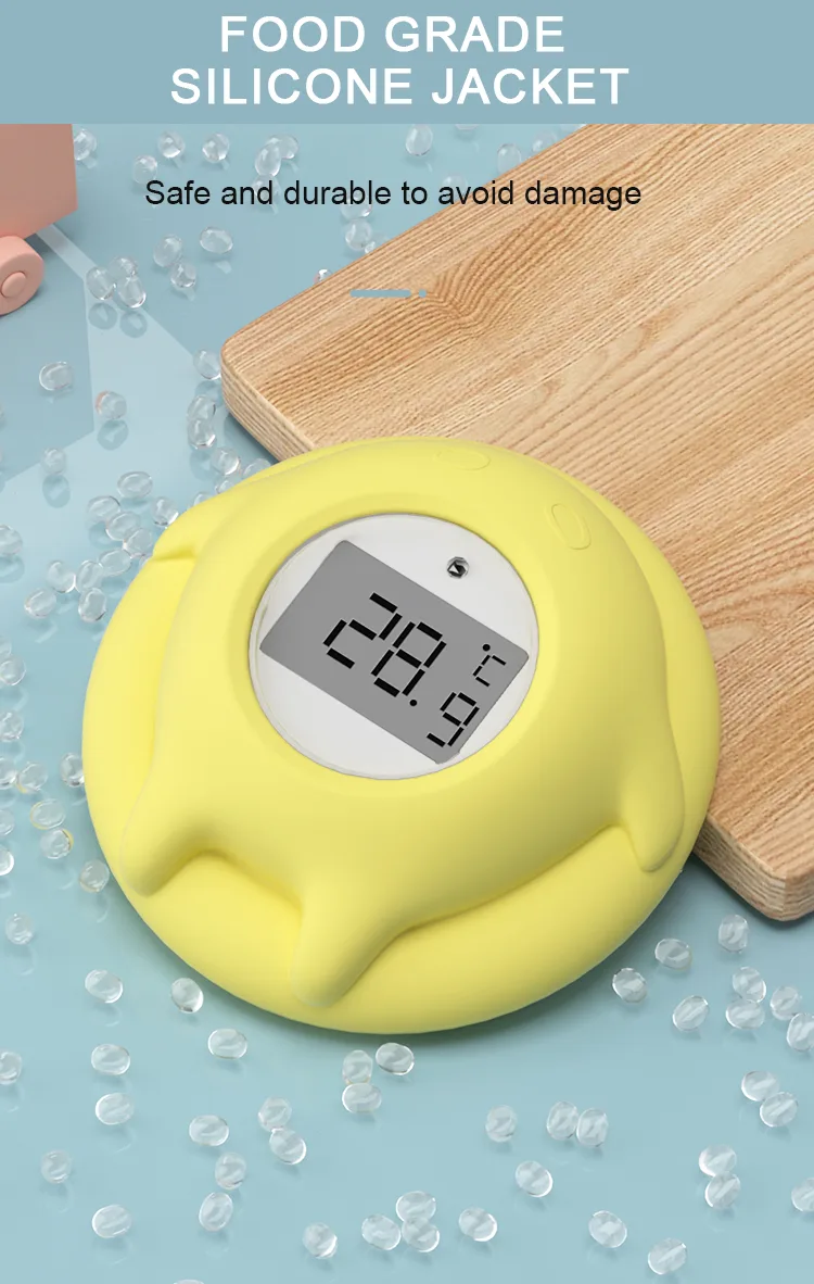 Digital Floating Silicone Newborn Baby Water Thermometer Temperature Measuring Device for Home Bathing - detail view 9