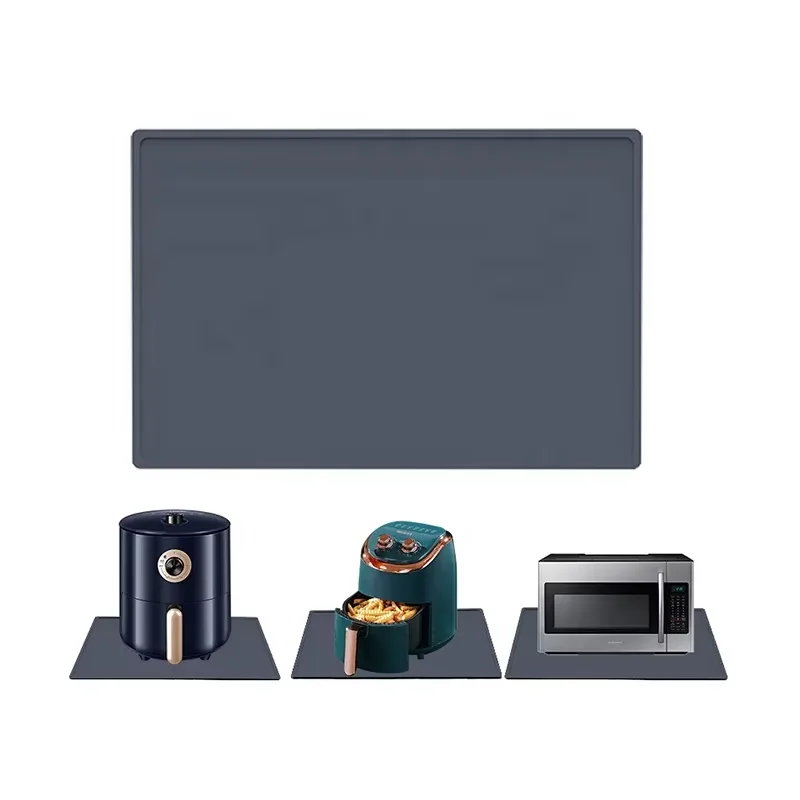 내열 매트 에어프라이어 Site 방수 실리콘 매트 주방 Counter No-slip 실리콘 Countertop 보호 매트 - main product image