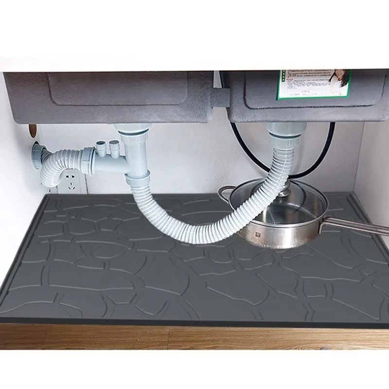 Anti glisse cuisine placard tapis gros table tapis silicone coussinet imperméable silicone - main product image