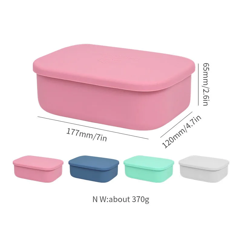 Custom Logo BPA Free Portable Leakproof Bento Lunch Boxes Leak Proof Large Square Lunch Box - detail view 5