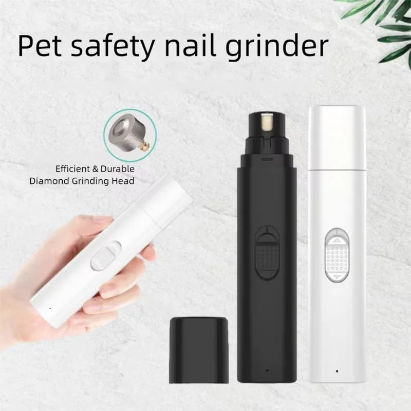 Low Noise Design Hot Sale Pet Nail Grooming Tools USB Charging Electric Pet Dog Nail Grinder for Dog Cat - main product image
