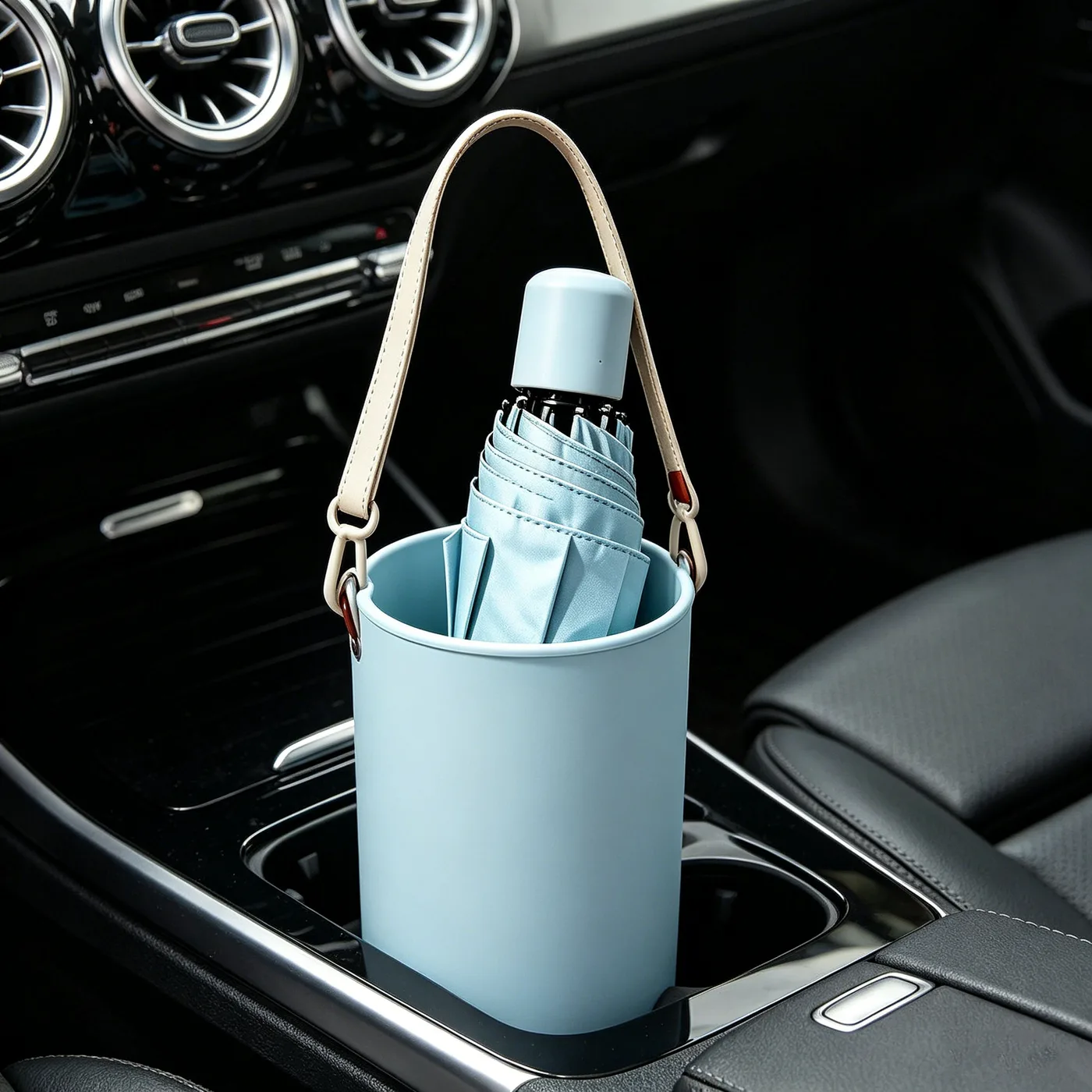 Outdoor Silicone Umbrella Storage Drain Home Furniture Stand Umbrella Bucket for Household Office Hospital - detail view 3
