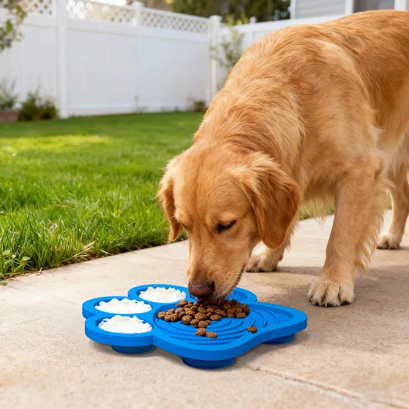 Modern Silicone Pet Bowls Portable Collapsible Travel for Dogs and Cats Solid Pattern for Indoor and Outdoor Use - main product image