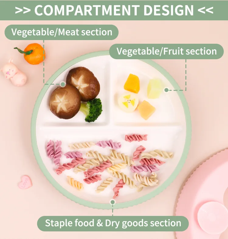 New Design BPA-Free Ceramic Kids Dining Plate Welcome Gifts Colorful Cartoon Porcelain Material Non-Toxic - detail view 9