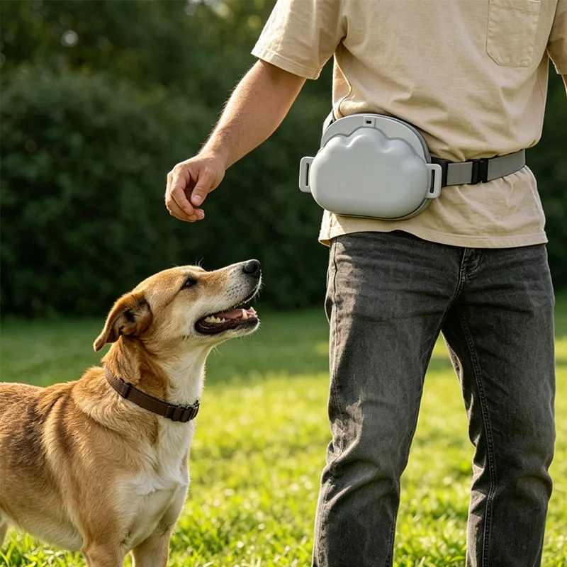 Silicone Fanny Pack Dog Custom Treat Pouch with Training Clickerfor Pet Traininlg Walking - custom silicone manufacturer
