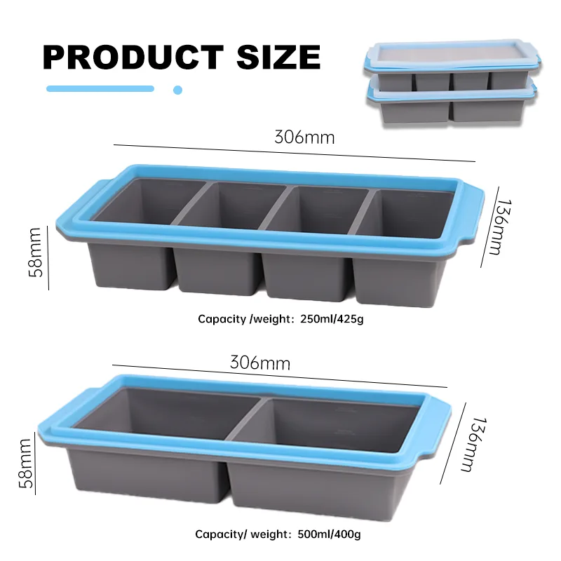 Custom Flexible Wholesale Food Grade Large Square Silicone Mold Easy Release Oven Cake Baking Tool - detail view 3