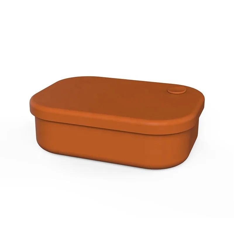 ECO Friendly Portable Click to Go Silicone Bento Office Lunch Box Set With Compartment for Kids Children's Adult - detail view 5