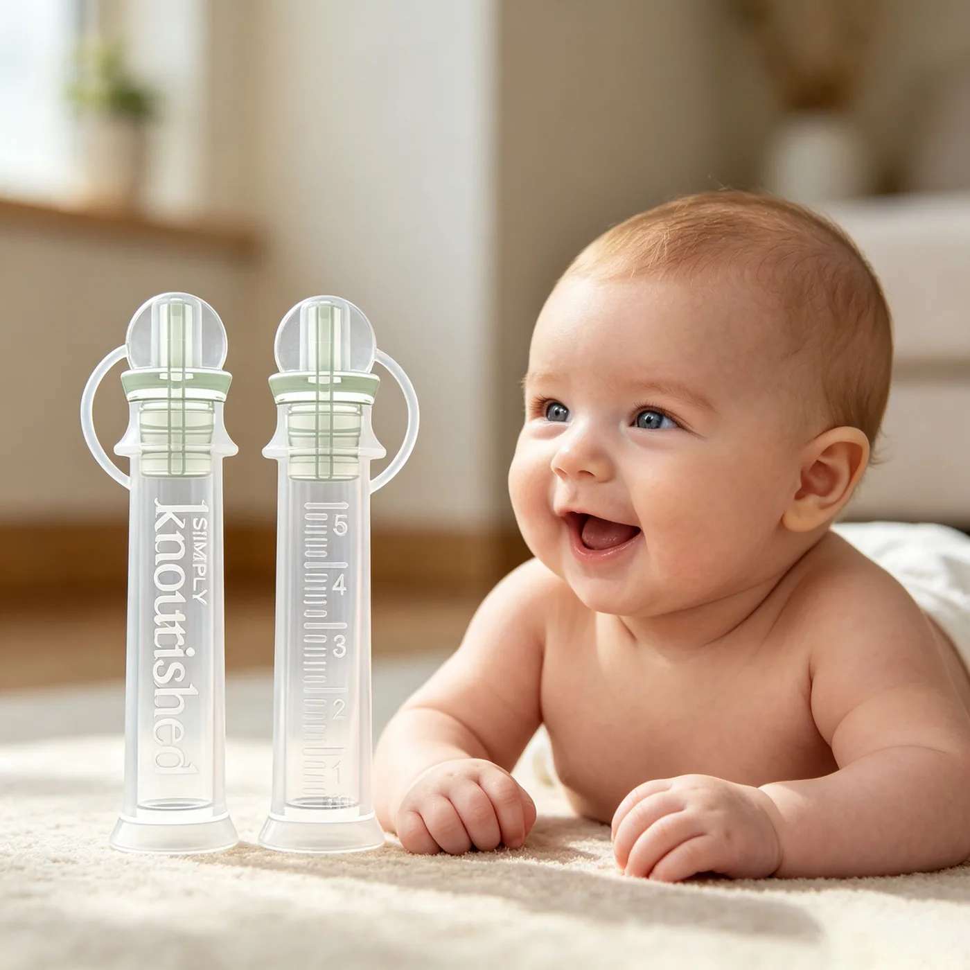 Silicone Colostrum Collector Wearable Milk fuga apanhador Breast Milk arrumação Tube - detail view 1