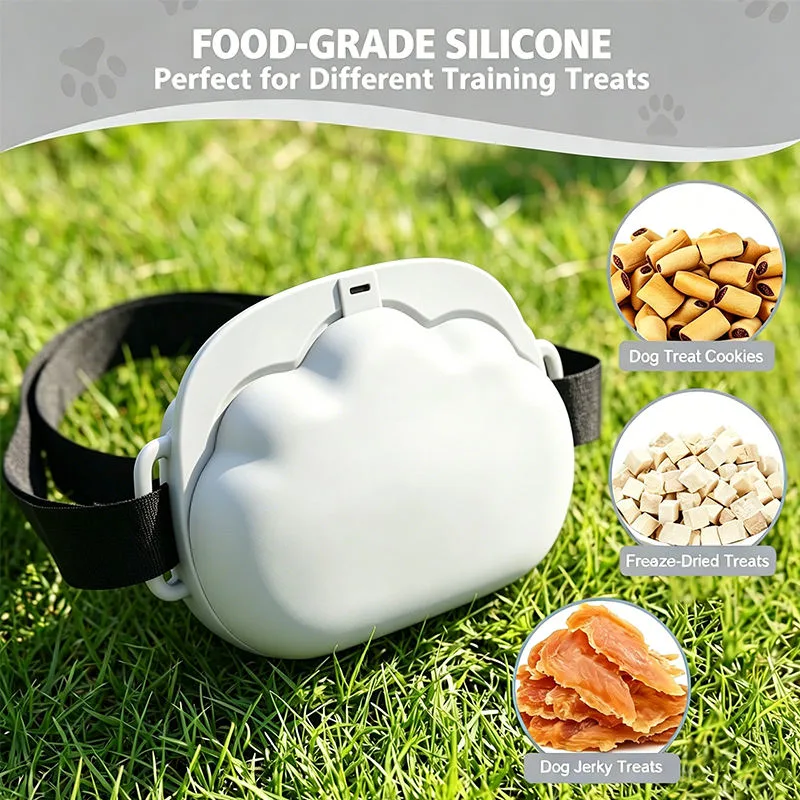 Silicona Fanny Pack perro a medida premio bolsa adiestramiento Clickerfor mascotas - detail view 4