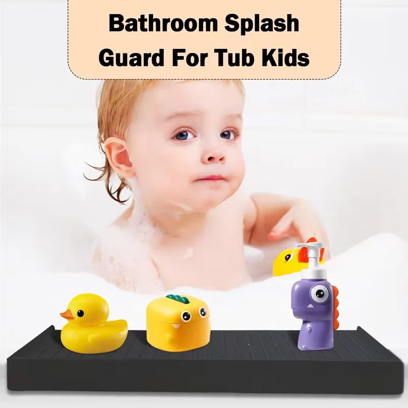 Custom Waterproof Silicone Sink Drain Mat Faucet Guard Draining Mat for Kitchen Sink - detail view 1