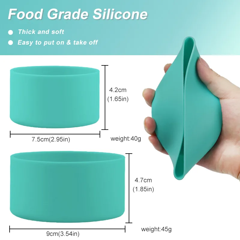 Multifonction Thermos gobelet Beverage gobelet Sleeve animaux boisson bol silicone anti - detail view 10