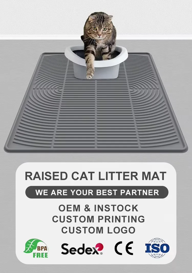 Silicone animais Diatom Mud alimentação tapete Absorbent respingo anti gato cão refeição - detail view 6