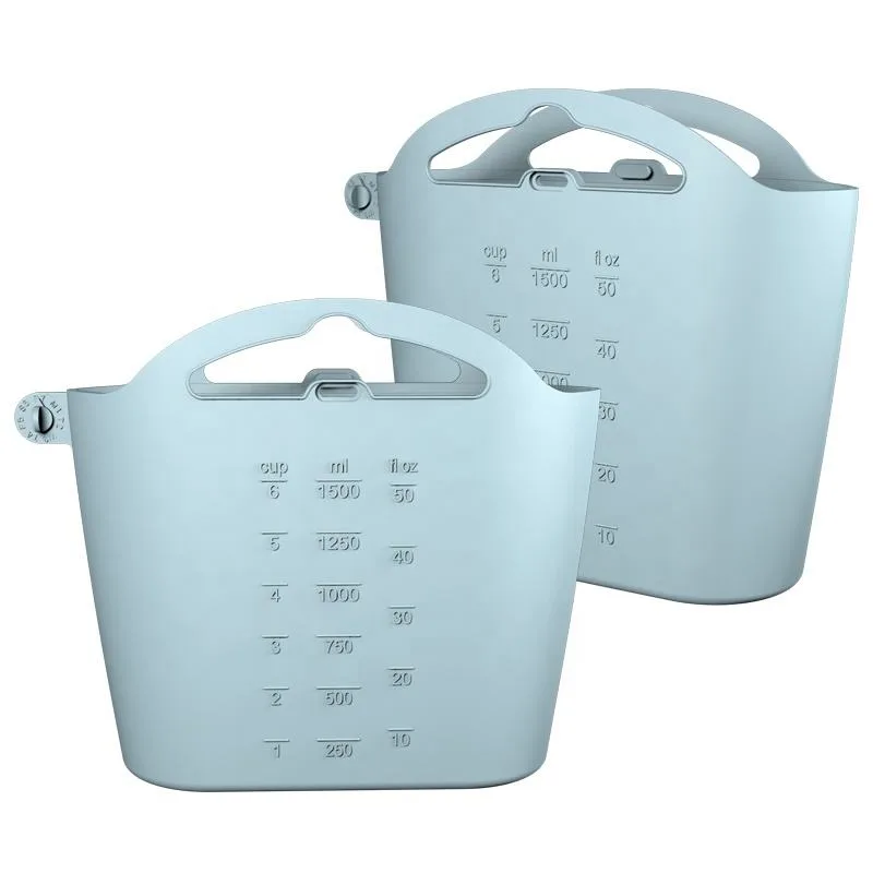 Wholesale Food Preservation Bag Collapsible Wide Silicone Food Grade Reusable Food Storage Bag - detail view 4