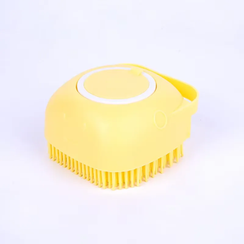 New Arrivals Custom Pets Brushes Bath Massage Brush Shampoo Dispenser Dog Grooming Tool Pet Cat Dog Bath - detail view 5