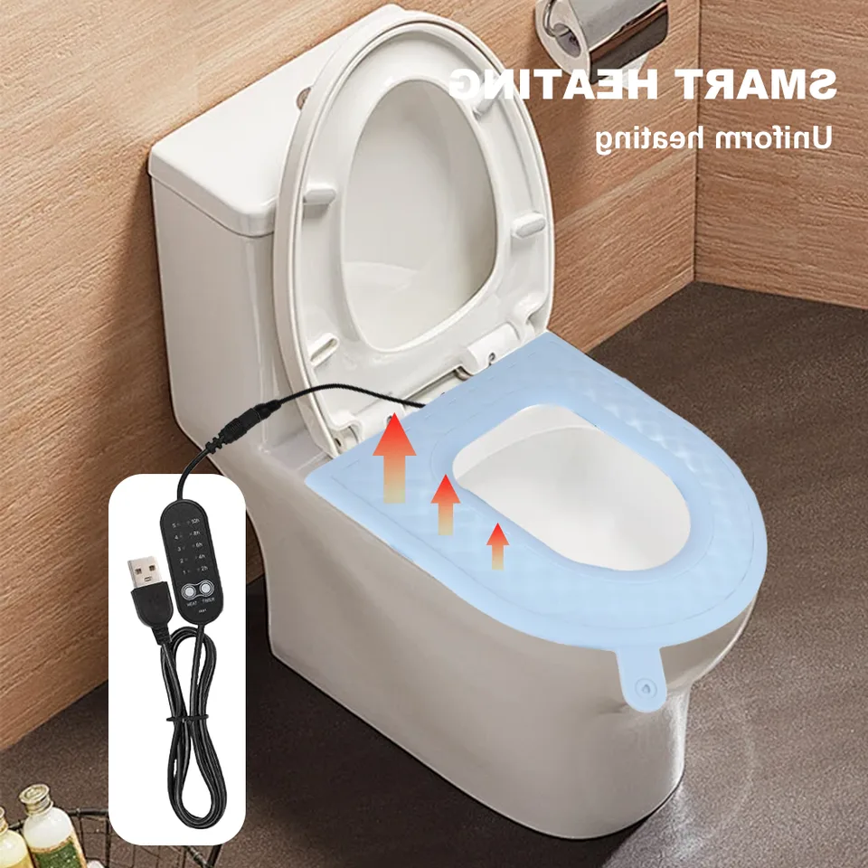Top Rankings Outdoor Wholesale Custom Winter Waterproof Washable Heated Toilet Seat Cushion Warmer Cushion - main product image