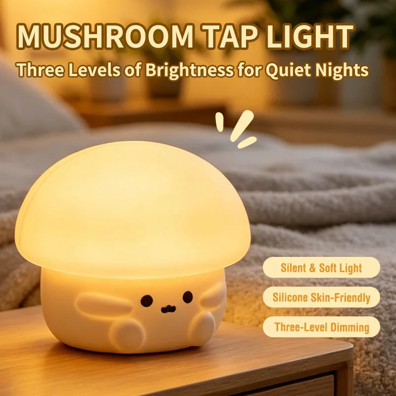 Navidad Lights LED inteligente Three-Speed lindo silicona Night luz Rooms Eye protección - detail view 4