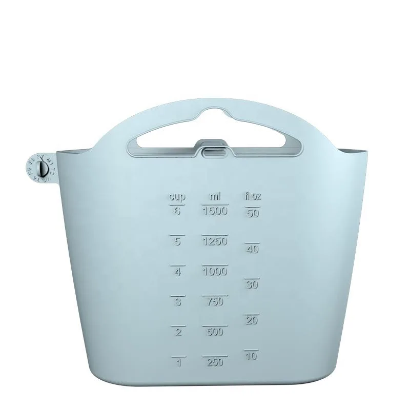 Wholesale Food Preservation Bag Collapsible Wide Silicone Food Grade Reusable Food Storage Bag - detail view 5