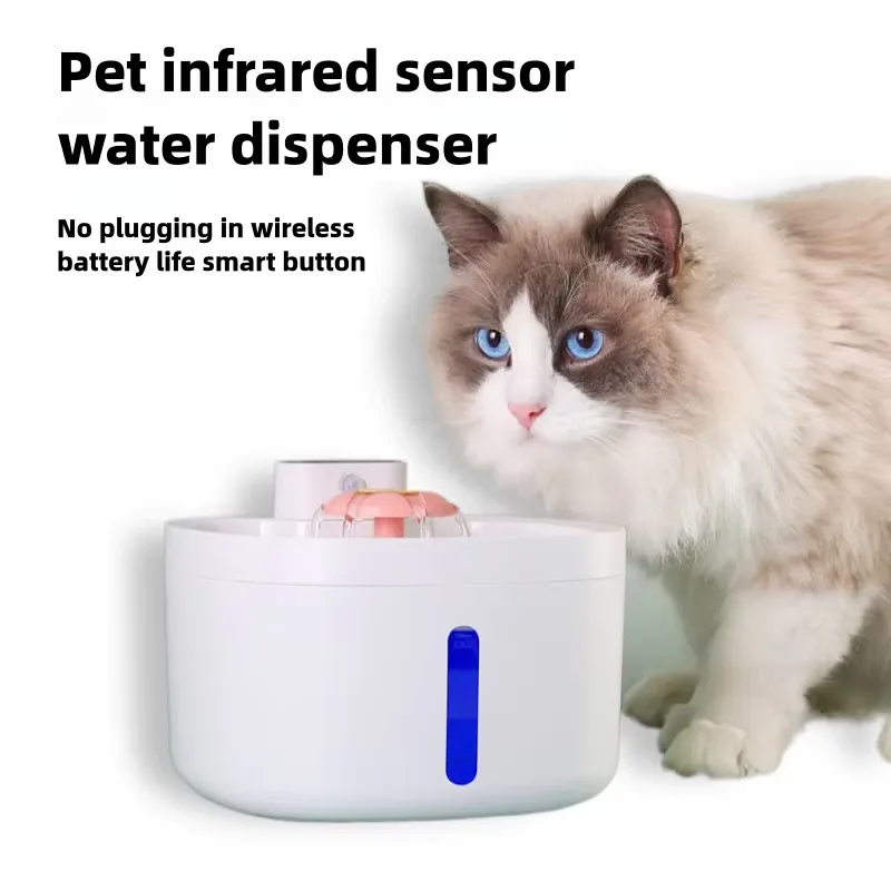 Intelligent grand capacité automatique chat Fountain Quiet écologique chat eau distributeur - detail view 4