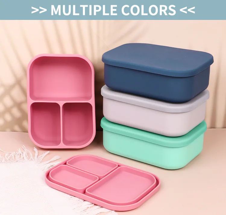 Custom Logo BPA Free Portable Leakproof Bento Lunch Boxes Leak Proof Large Square Lunch Box - detail view 11