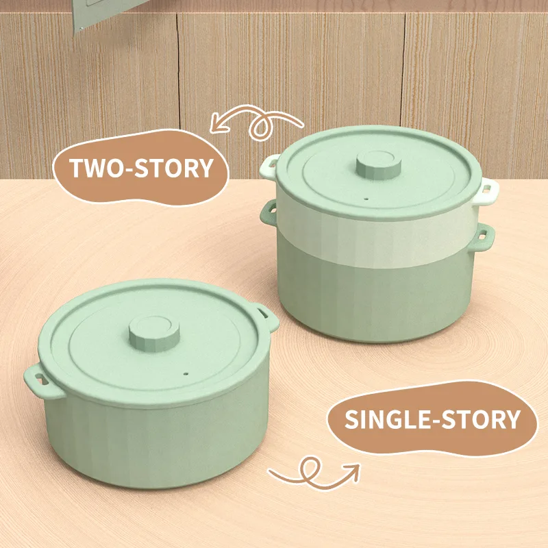 環境配慮 電子レンジ 野菜 蒸し器 Microwavable プラスチック 容器 Steaming Broccoli 魚 Other 野菜 環境配慮 - main product image