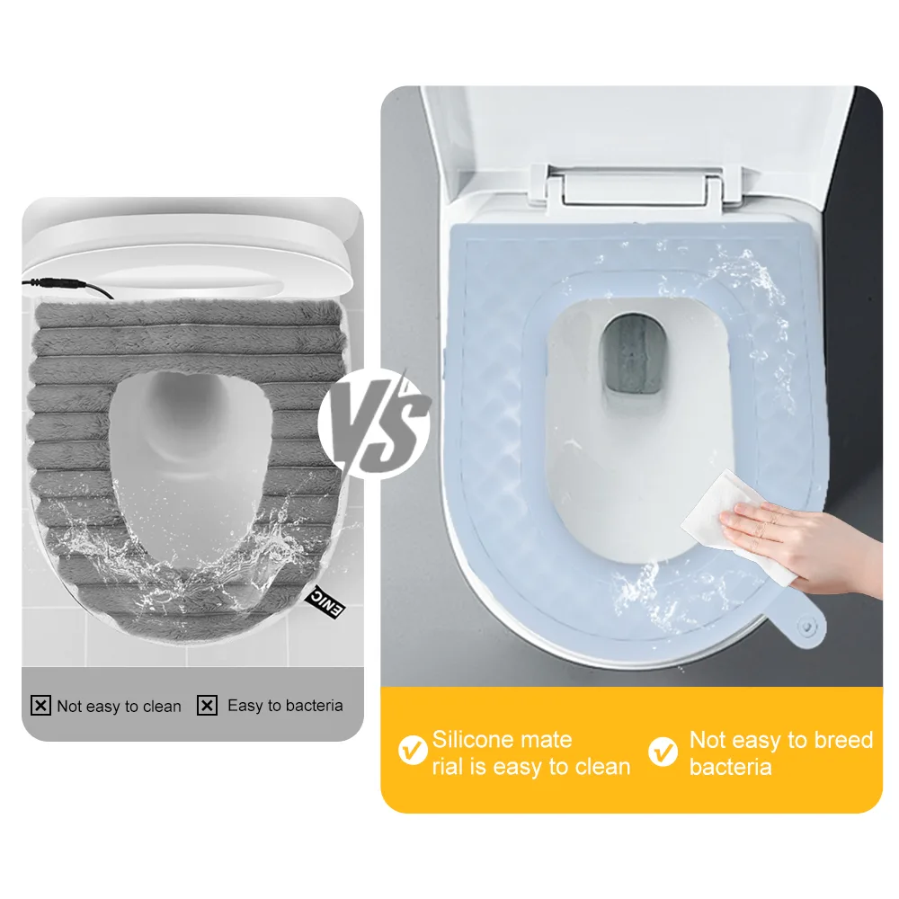 Top Rankings Outdoor Wholesale Custom Winter Waterproof Washable Heated Toilet Seat Cushion Warmer Cushion - detail view 9