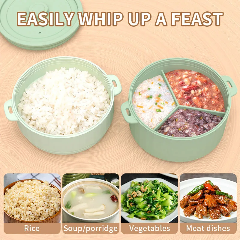 環境配慮 電子レンジ 野菜 蒸し器 Microwavable プラスチック 容器 Steaming Broccoli 魚 Other 野菜 環境配慮 - detail view 5