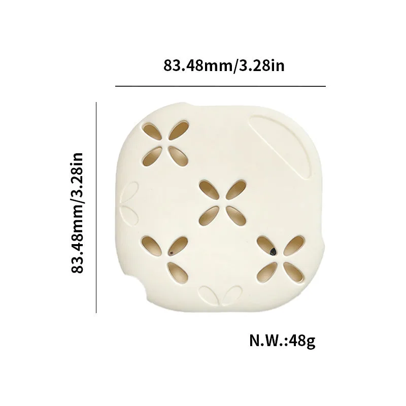 Silicone antiderrapante duche Steamers bandeja ventosa suporte Long Lasting Flake banho - detail view 5