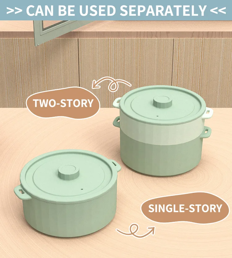 環境配慮 電子レンジ 野菜 蒸し器 Microwavable プラスチック 容器 Steaming Broccoli 魚 Other 野菜 環境配慮 - detail view 10